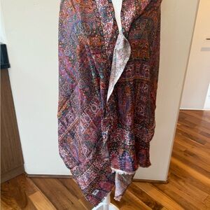 Multicolor Paisley Scarf